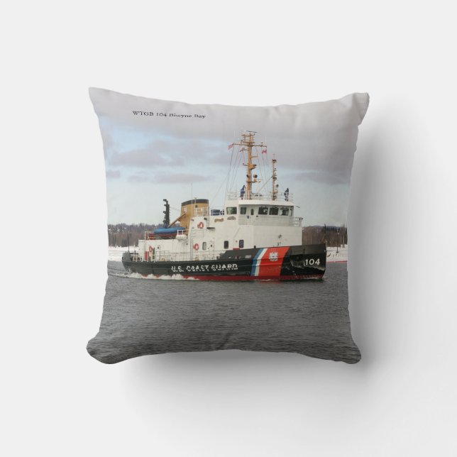 Coussin carré WTGB 104 Biscyne Bay (Recto)