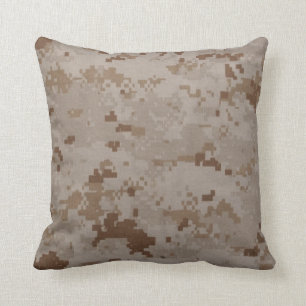 Coussin Carreau 20" du désert MARPAT x 20"