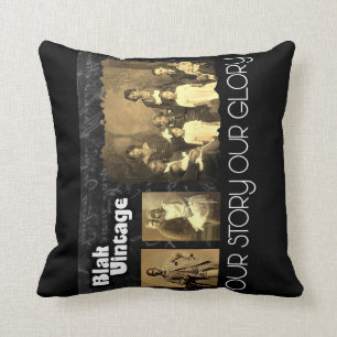 Coussin Carreau balayé de cru de polyBlak