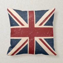 Carreau britannique affligé de drapeau d'Union
