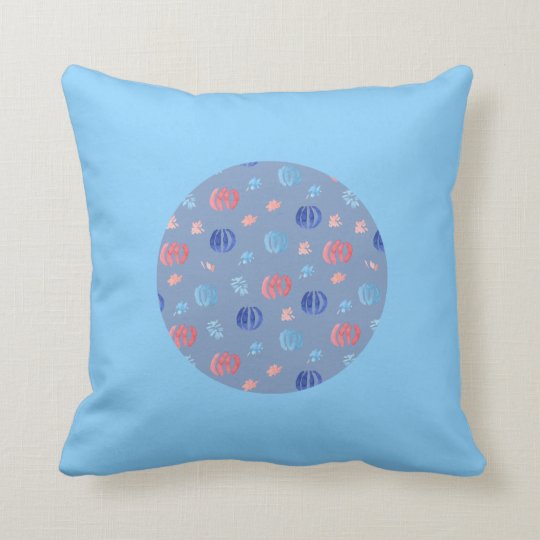 Coussin Carreau chinois 16" de polyester de lanternes