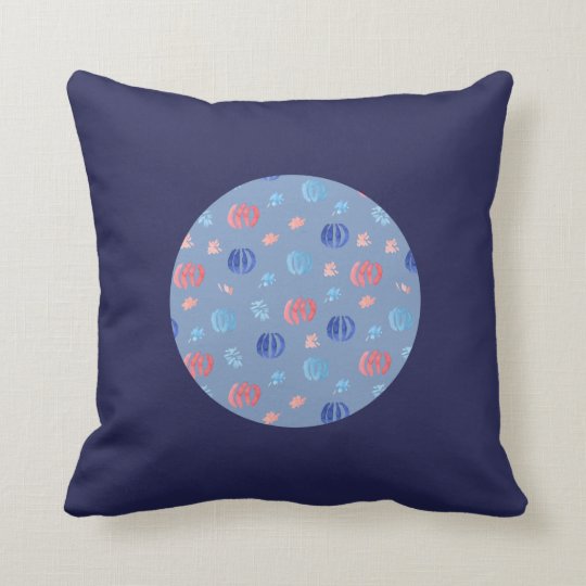 Coussin Carreau chinois 16" de polyester de lanternes