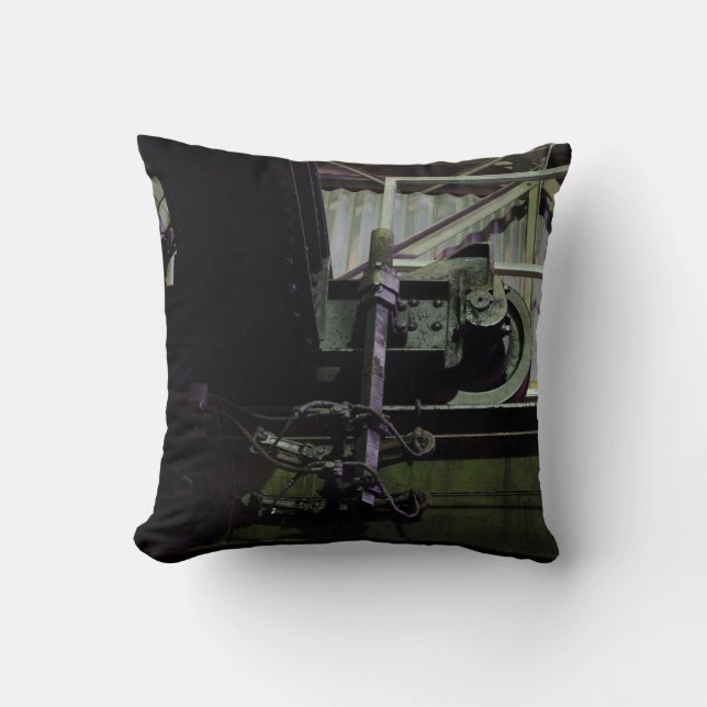Coussin Carreau d'aciérie de New Jersey (Recto)