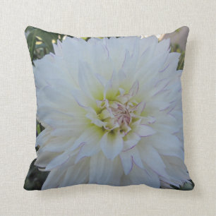 Coussin Carreau--Dahlia "d'amour fol"