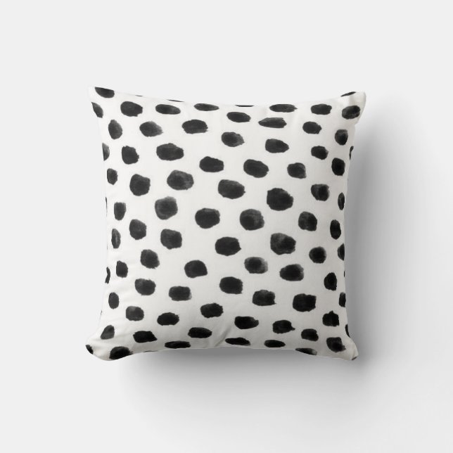Coussin Carreau dalmatien du point | (Recto)