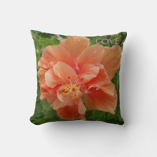Coussin Carreau d'amour de fleur (Recto)