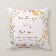 Carreau de bébé de stat de naissance