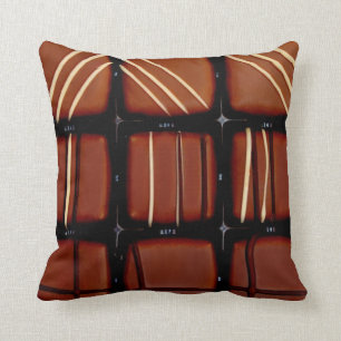 Coussin Carreau de bonbons au chocolat