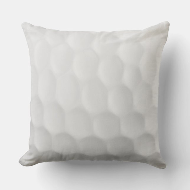 Coussin Carreau de boule de golf (Recto)