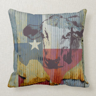 Coussin Carreau de Chambre de bétail du Texas