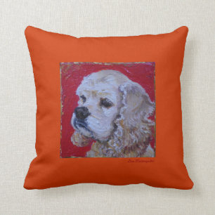 Coussin Carreau de cocker