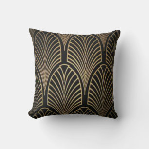 Coussin Carreau de conception d'art déco