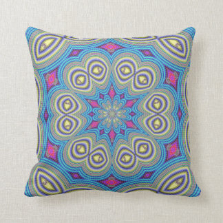 Coussin Carreau de conception de kaléidoscope