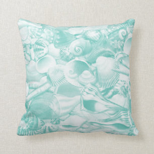 Coussin Carreau de coquillages d'Aqua