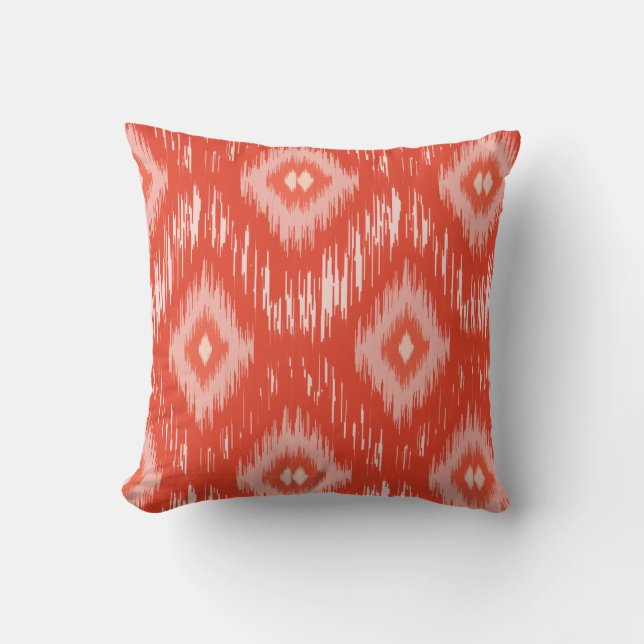 Coussin Carreau de corail de lumbar d'iKat (Recto)