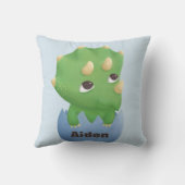 Coussin Carreau de crèche de bébé de dinosaure de (Verso)