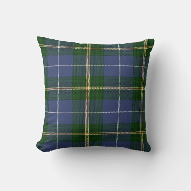Coussin Carreau de décorateur de plaid de tartan de la (Recto)