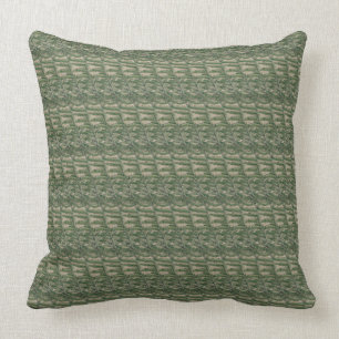Coussin Carreau de fines herbes de sauge et d'impression