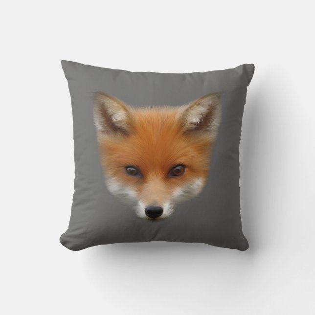 Coussin Carreau de Fox rouge CUB (Recto)
