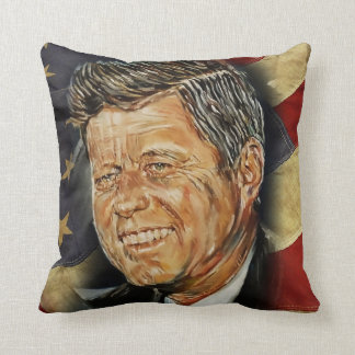 Coussin Carreau de John F. Kennedy
