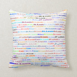 Coussin Carreau de la conception II des textes de St Louis