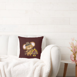 Coussin Carreau de la Turquie de Thanksgiving