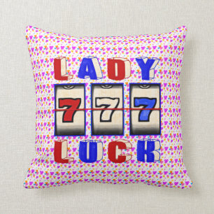 Coussin Carreau de Madame Luck Slots