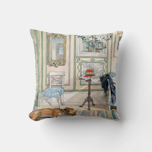 Coussin Carreau de maison de chien de salon de Carl (Recto)