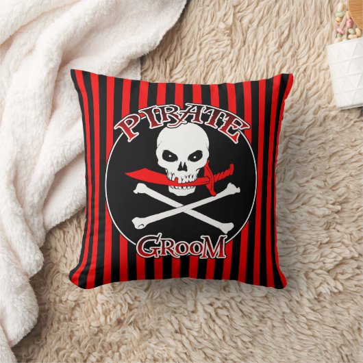 Coussin Carreau de marié de pirate (Couverture)