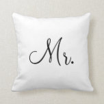 Coussin Carreau de Mr.Customized<br><div class="desc">Perfectionnez pour la chambre à coucher principale</div>