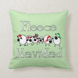 Coussin Carreau de Navidad d'ouatine