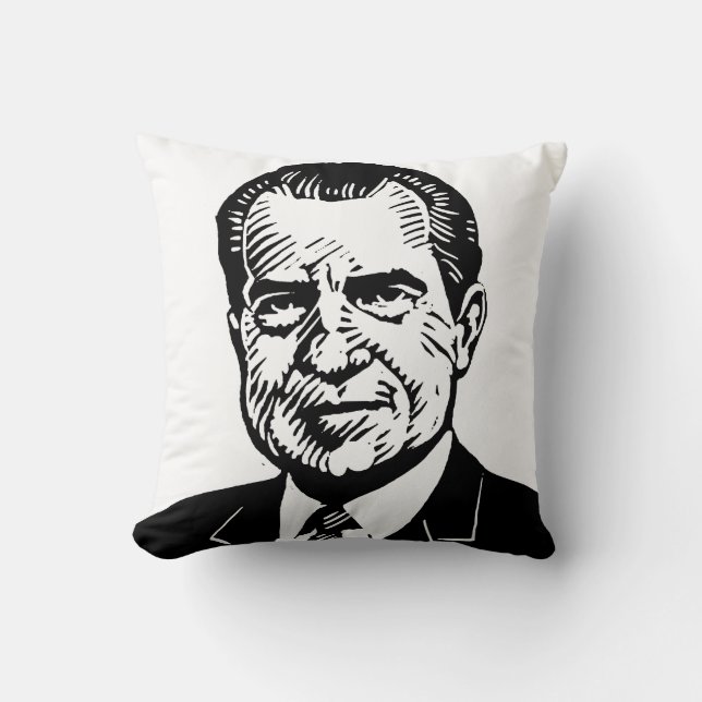 Coussin Carreau de Nixon (Recto)