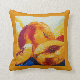 Coussin Carreau de pêches