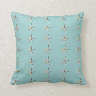 Coussin Carreau de plage d'étoiles de mer