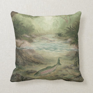Coussin Carreau de poissons