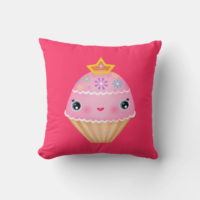 Coussin Carreau de princesse Cupcake American MoJo de (Recto)