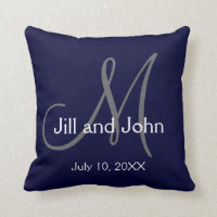Carreau de souvenir de mariage de monogramme de