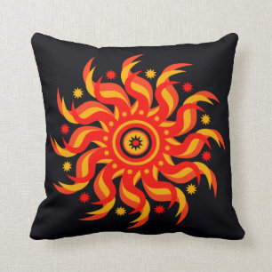 Coussin Carreau de Sun de minuit