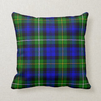 Coussin Carreau de tartan de plaid de Campbell