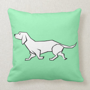 Coussin Carreau de teckel