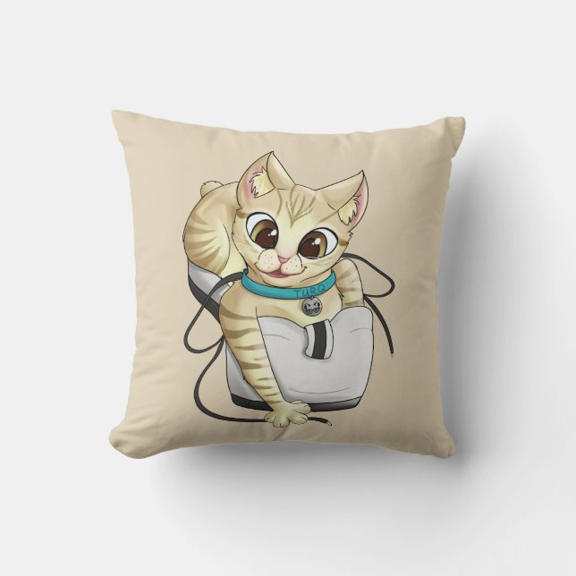 Coussin Carreau de Turq (Recto)