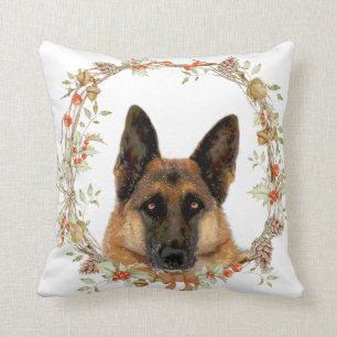 Coussin Carreau de vacances de berger allemand