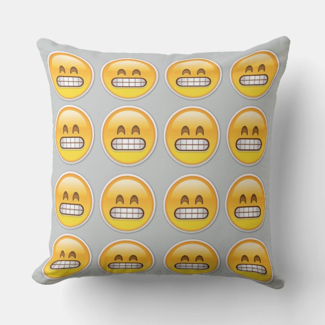 Coussin Carreau d'Emoji (Recto)