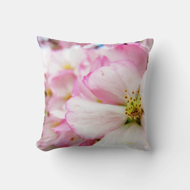 Coussin Carreau des fleurs de cerisier 7 (Recto)