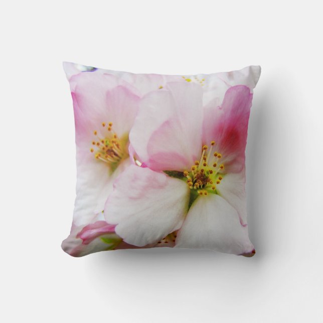 Coussin Carreau des fleurs de cerisier 8 (Recto)