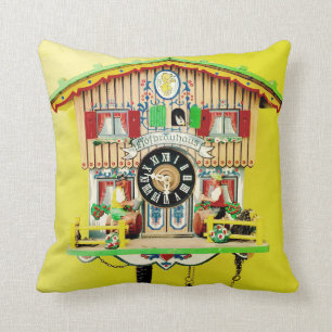 Coussin Carreau d'horloge de coucou