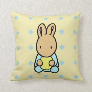 Coussin Carreau doux de lapin (vue de face)