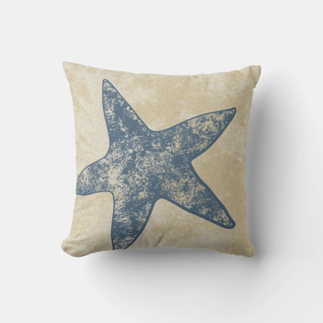 Coussin Carreau - étoile de mer (Recto)