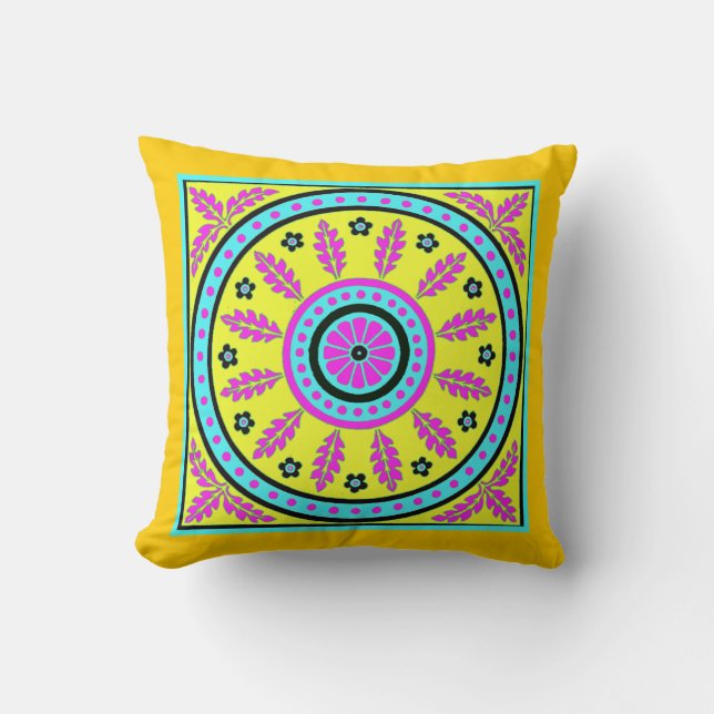 Coussin Carreau exquis de conception (Recto)