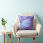 Coussin Carreau floral bleu romantique (Chaise)